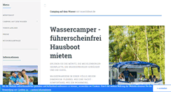 Desktop Screenshot of mueritzboot.de